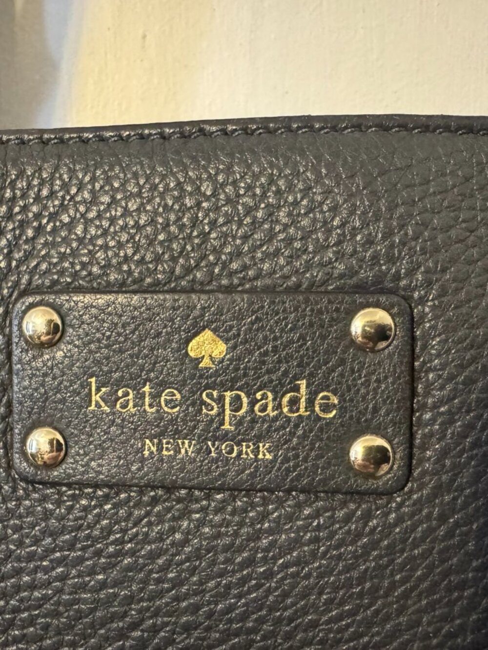 Dark Gray Kate Spade Satchel/Tote Style Purse - Picture 2 of 9